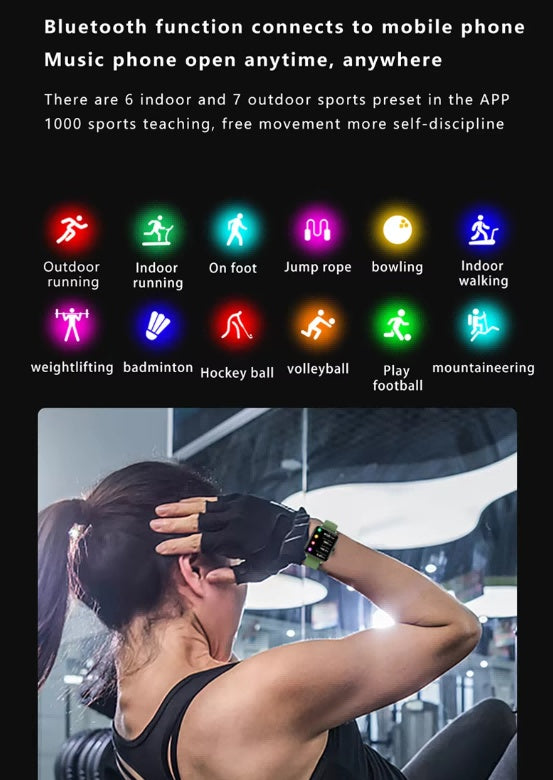 Smartwatch — Bluetooth Calling & Real-Time Heart Rate Tracking 1.83