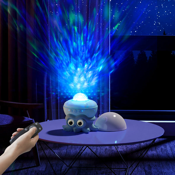 Octopus Ocean Projection Light — Calming Wave Effect for Any Room