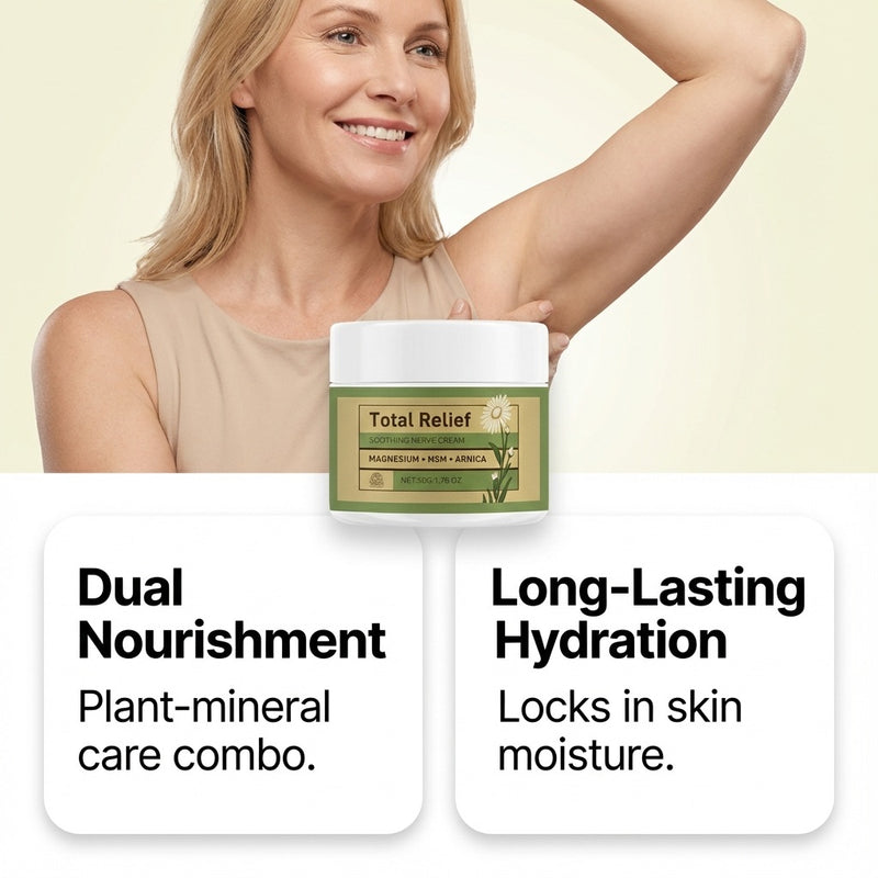 Soothing Relief Cream — Calms Nerve Discomfort On Contact