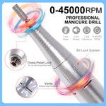 Rechargeable Nail Drill Kit — 45000 RPM, Cordless
