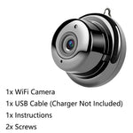 Indoor/Outdoor WiFi Security Camera — 1080P Night Vision, Weatherproof