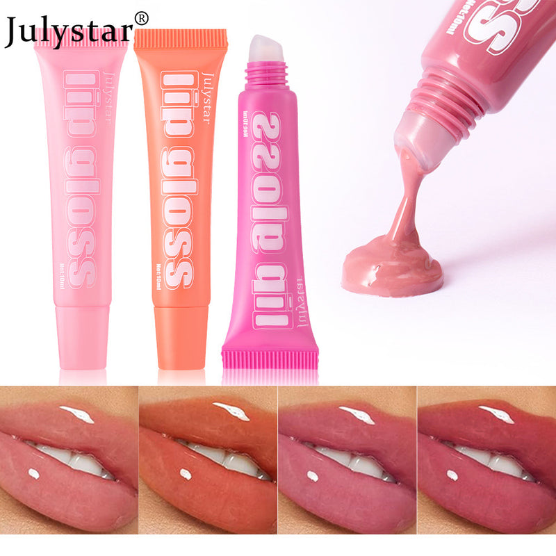 Fruit Flavored Long-lasting Moisturizing Lip Gloss, Moisturizing And Transparent, 8-pack Moisturizing Lip Gloss, Lip Makeup