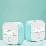 Mini Bluetooth Label & Photo Printer — Print Anywhere, No Ink Needed