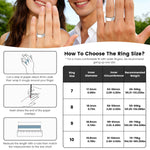 Smart Ring Health Tracker Fitness Sleep Stress HRV Tracker With Charging Case Magnetic Charging Cable For Women & Men Compatible With IOS & Android 7-Day Battery Life Size7 Size8 Size9 Size10