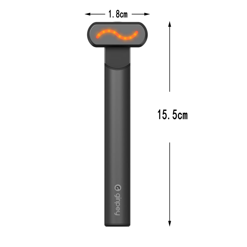 4-in-1 LED Light Therapy Facial Wand — Vibration Massage