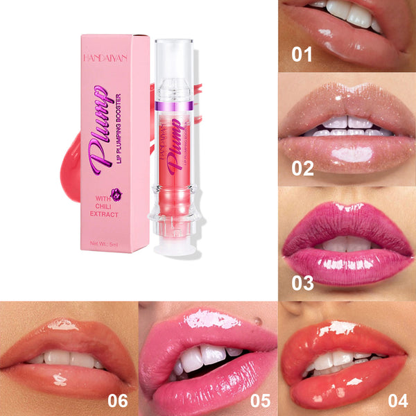 Long-Wear Lip Tint — Mirror-Finish Glaze, Rich Color Payoff