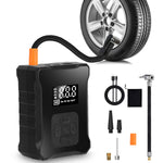 Cordless Tire Inflator Digital Air Compressor With LED Light Emergency Power Bank For Cars Motorcycles Bicycles Balls 1Pc 150PSI