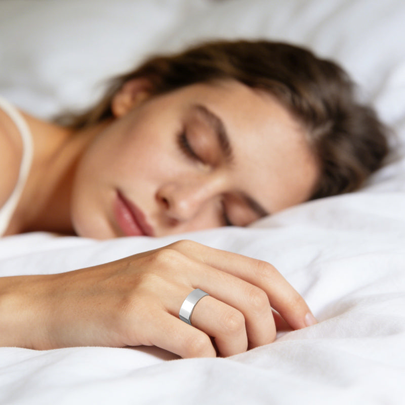 Smart Health Ring — 24/7 Heart Rate, Sleep & Stress Tracking, 7-Day Battery