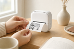 Mini Bluetooth Label & Photo Printer — Print Anywhere, No Ink Needed