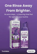 Purple Teeth Whitening Toothpaste — Brightens & Freshens
