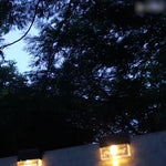Solar RGB Step & Fence Lights — Weatherproof Color-Changing Glow