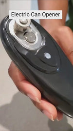 One-Touch Electric Can Opener — Effortless Opening, No More Struggling