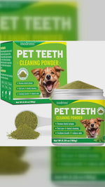 Pet Dental Powder — Fresher Breath, Healthier Gums Daily
