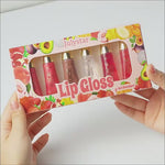 Shuguang Moisturizing Lip Honey Fruit Flavor Duddy Lips Long Lasting Moisturizing Hydrating Hose Set Lip Glaze