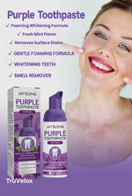 Purple Teeth Whitening Toothpaste — Brightens & Freshens